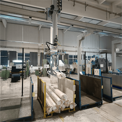Flexible Automatic Packaging for Rolls and Folded Goods usage